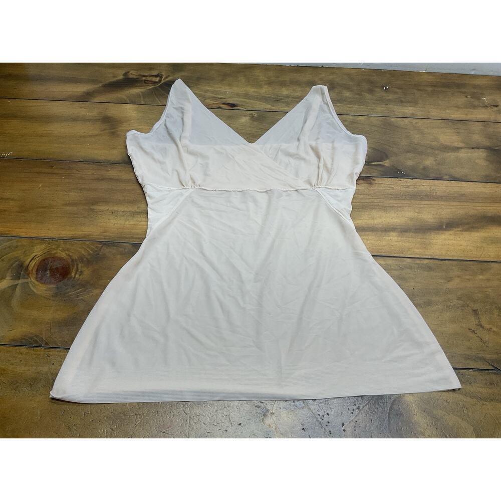 Love Your Assets Sara Blakely Spanx Shapewear Cami Beige Tank Cool Control 1X